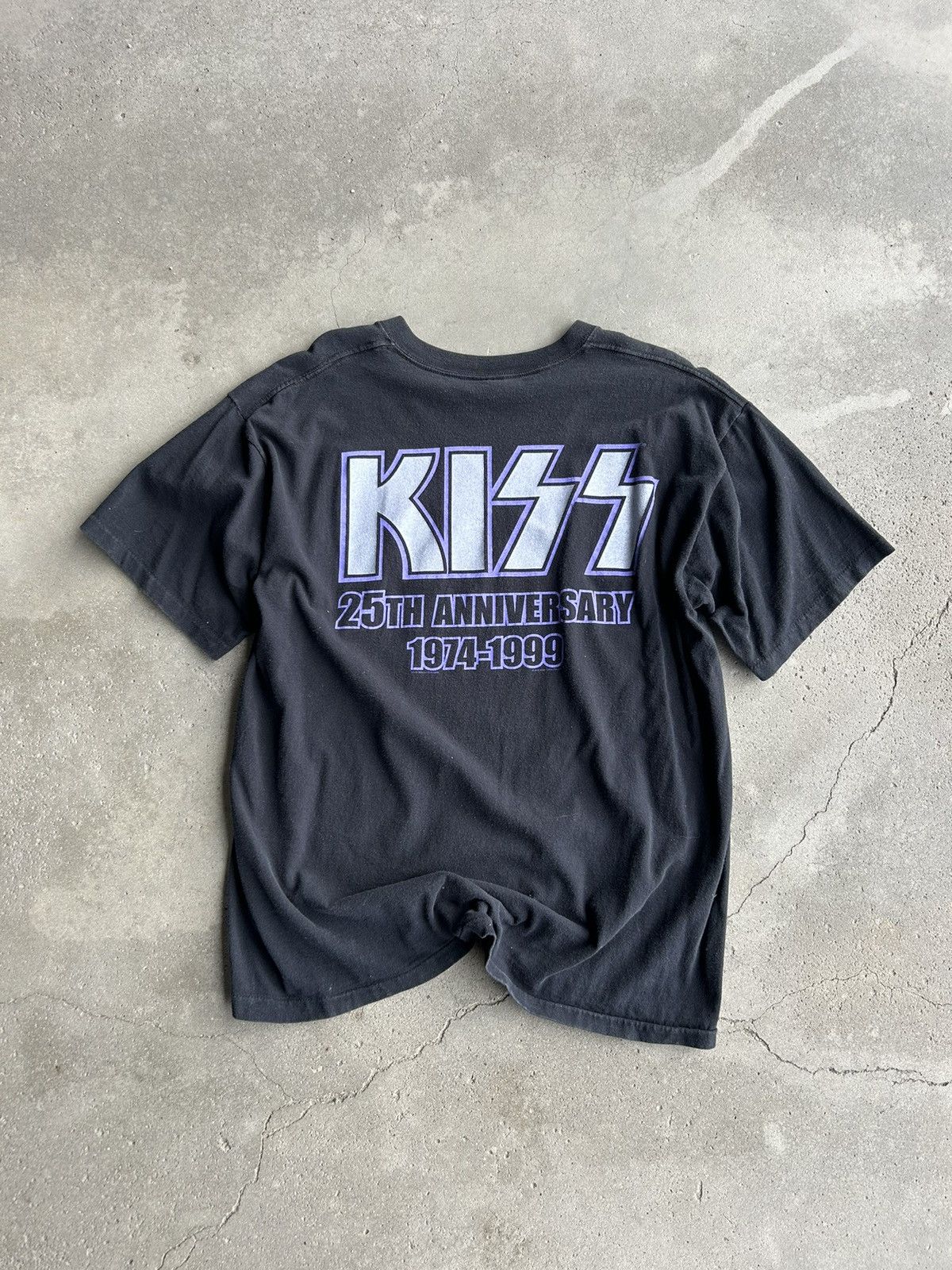 Band Tees 1999 KISS 25th Anniversary Tour Merch Concert Size US XL / EU 56 / 4 - 3 Thumbnail