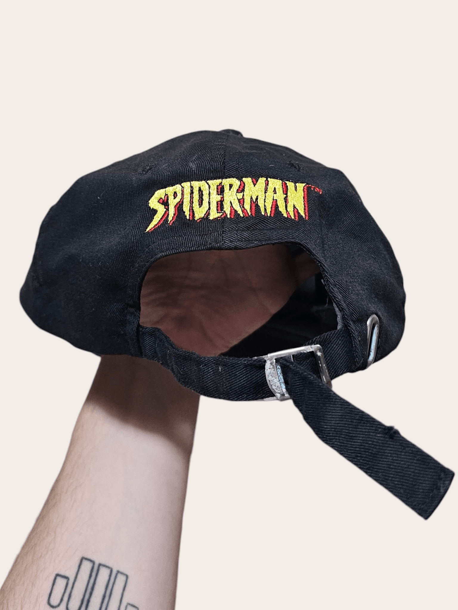 Marvel Comics Spiderman 1998 Marvel Logo Hat Size ONE SIZE - 3 Thumbnail