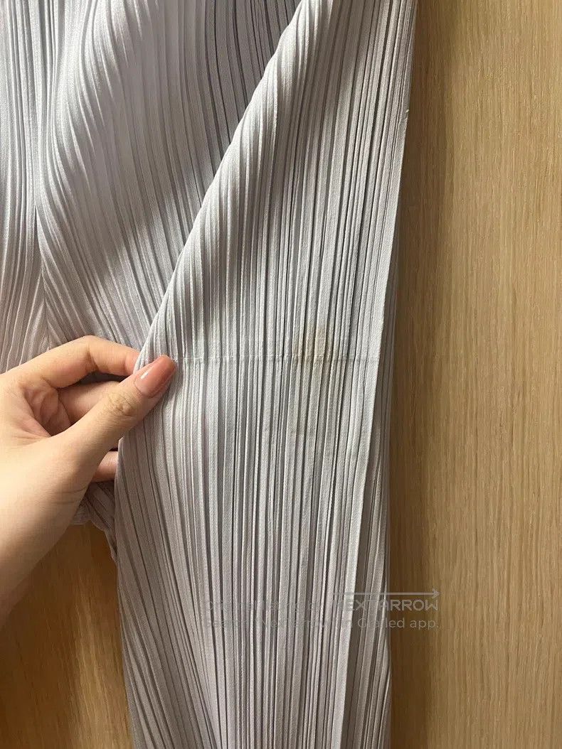 Issey Miyake Issey Miyake size:5 Light Gray Pants Size 22" - 2 Thumbnail