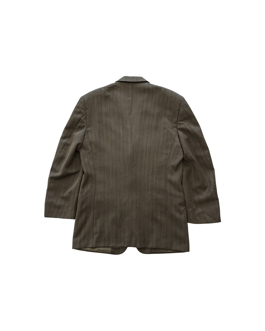 Valentino Valentino Uomo Early 90s Herringbone Suit Set Up Size 40R - 6 Thumbnail