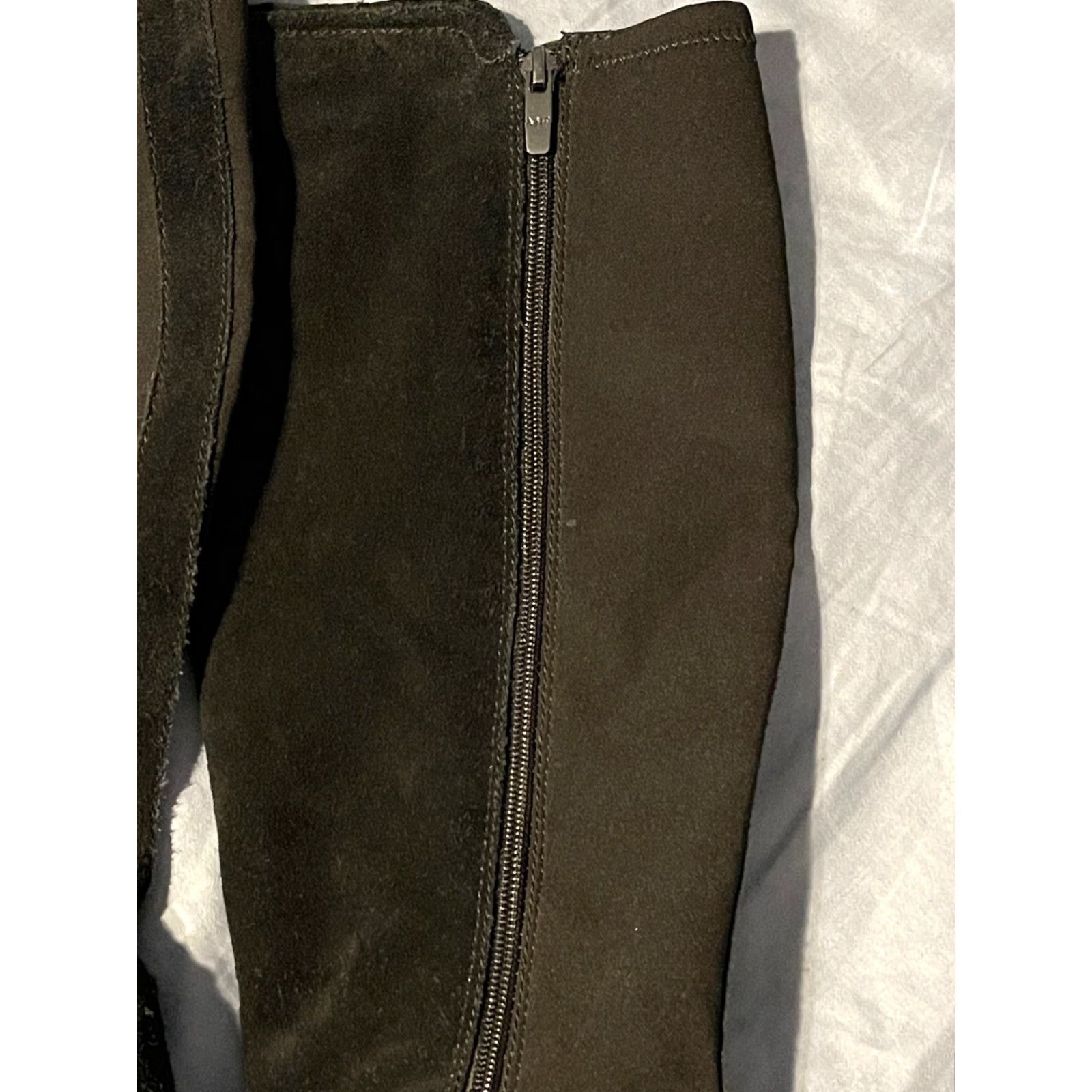 Marc Fisher Marc Fisher Black Leather/Suede Boots 6.5M Women Boot Leather/Suede Casual Black Size US 6.5 / IT 36.5 - 2 Thumbnail
