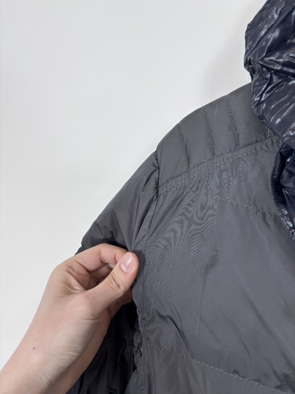 Moncler Moncler Chamonix Men’s Gray Hooded Down Puffer Jacket Size US L / EU 52-54 / 3 - 3 Thumbnail