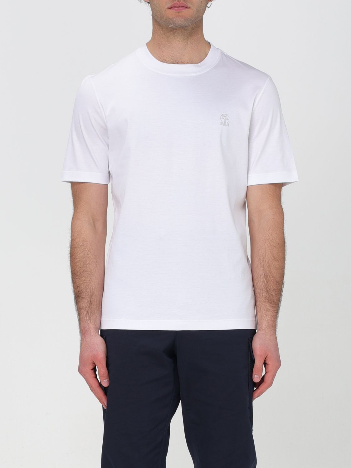 image of Brunello Cucinelli T-Shirt Men White (Size XL)