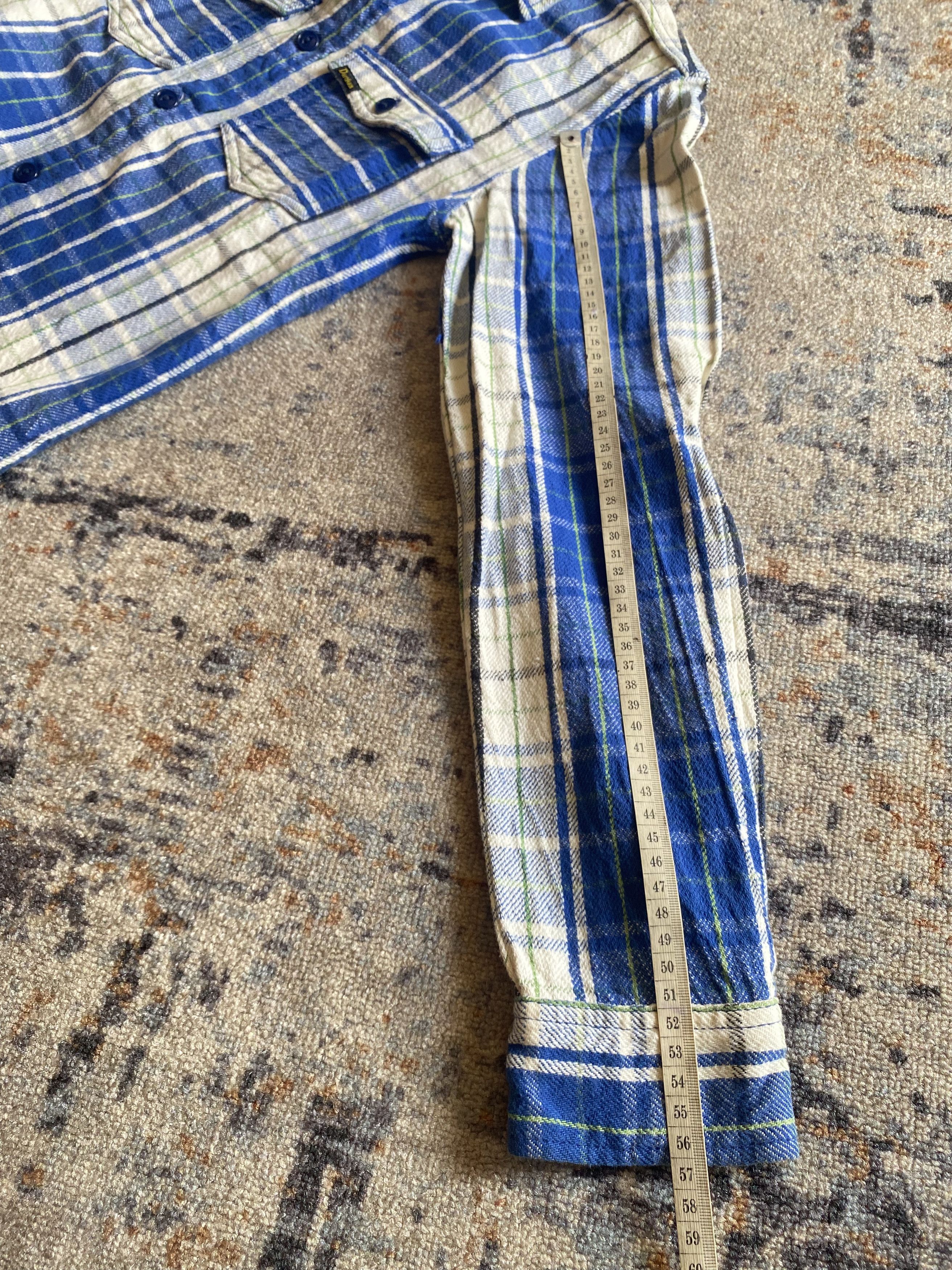 Japanese Brand × Studio D'Artisan × Vintage Studio D'Artisan Flannel Shirt Size US M / EU 48-50 / 2 - 6 Thumbnail