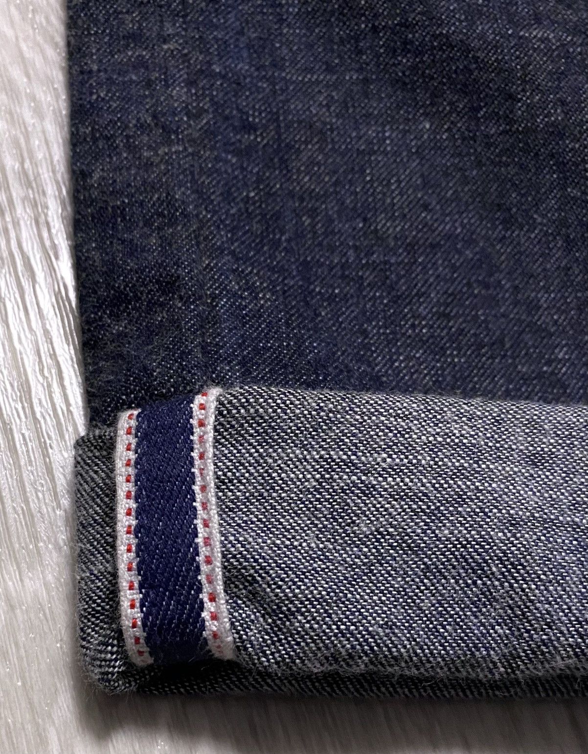 Marithe + Francois Girbaud Marithé + Francois Girbaud M+FG Navy Selvedge Denim Jeans Size 27" / US 4 / IT 40 - 8 Thumbnail
