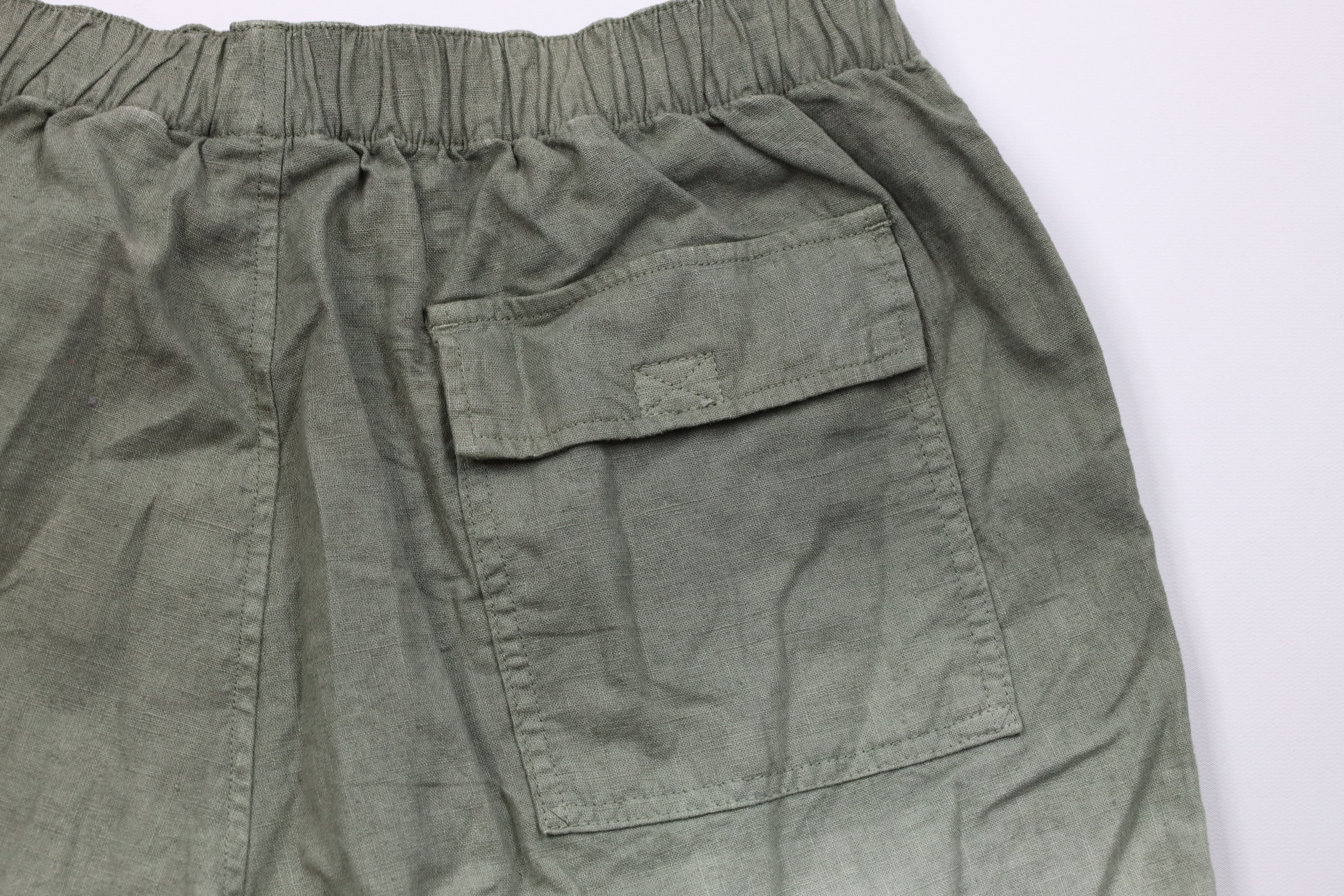 Vintage Deadstock Vintage 90s Y2K Streetwear Belted Acid Wash Shorts Size US 32 / EU 48 - 10 Thumbnail
