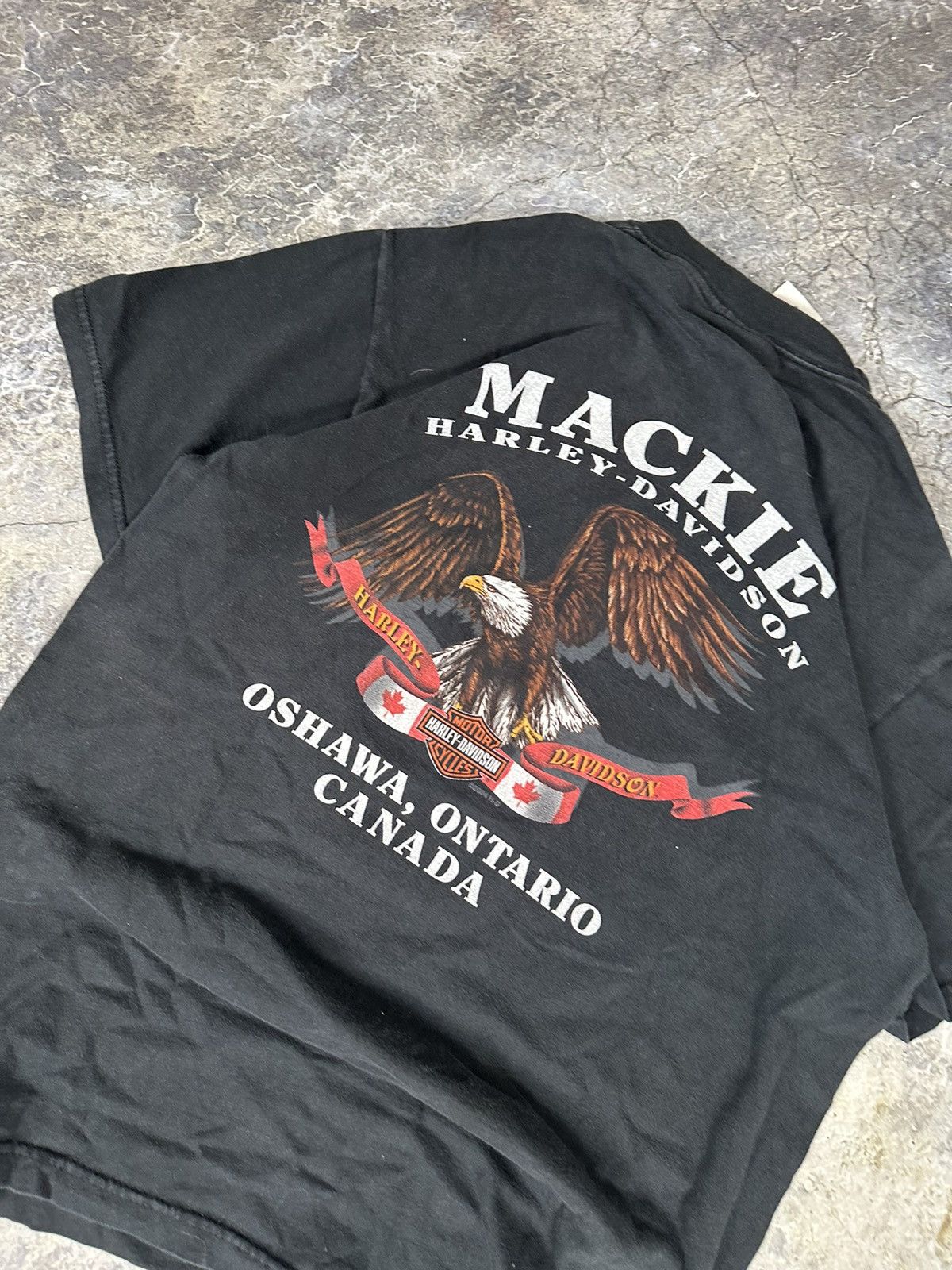 Harley Davidson × Vintage Vintage Harley Davidson Eagle Tee Size US M / EU 48-50 / 2 - 4 Thumbnail