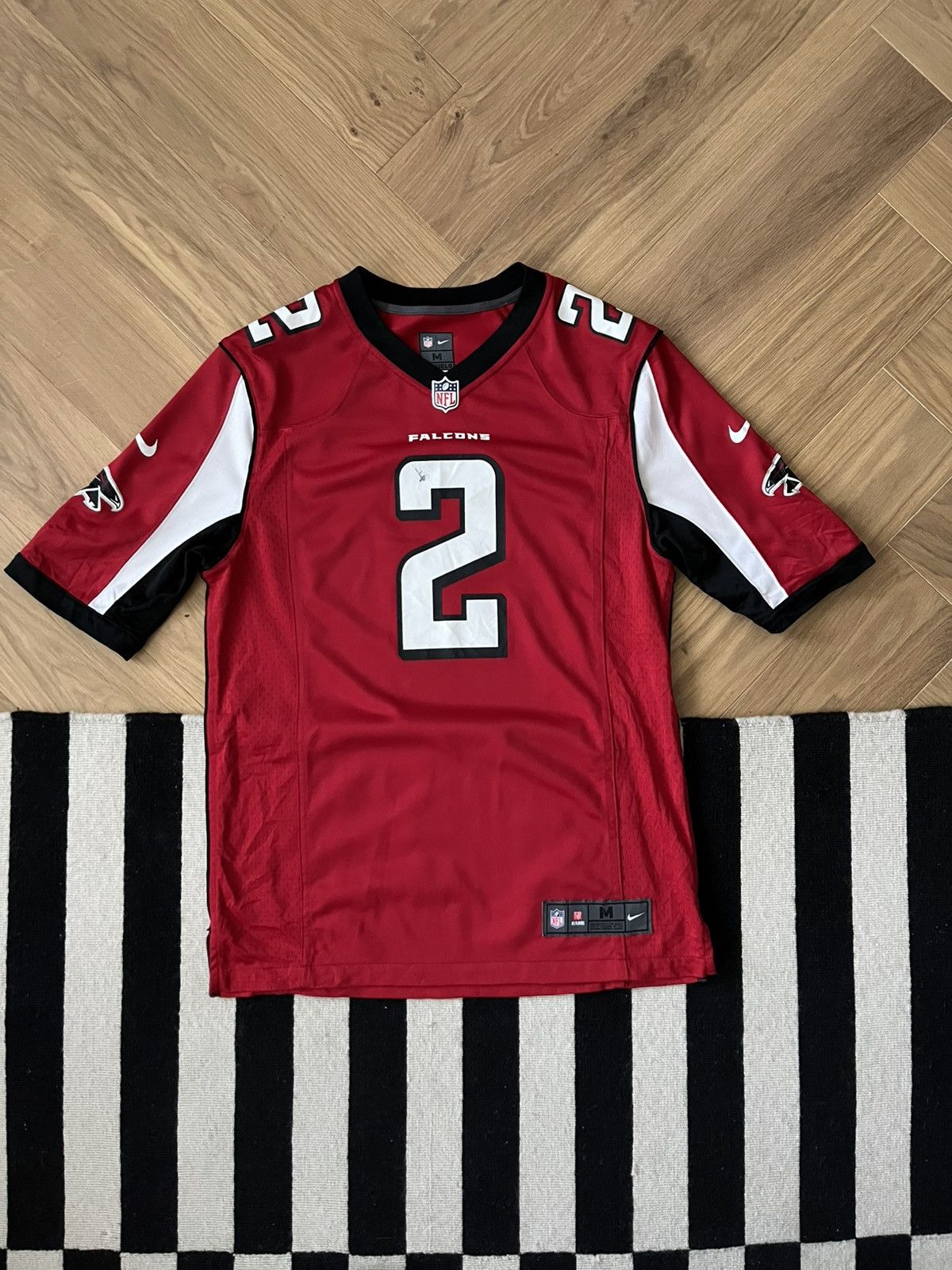 Nike Atlanta Falcons #2 Matt Ryan Nike NFL Red Jersey – Size M Size US S / EU 44-46 / 1 - 1 Thumbnail
