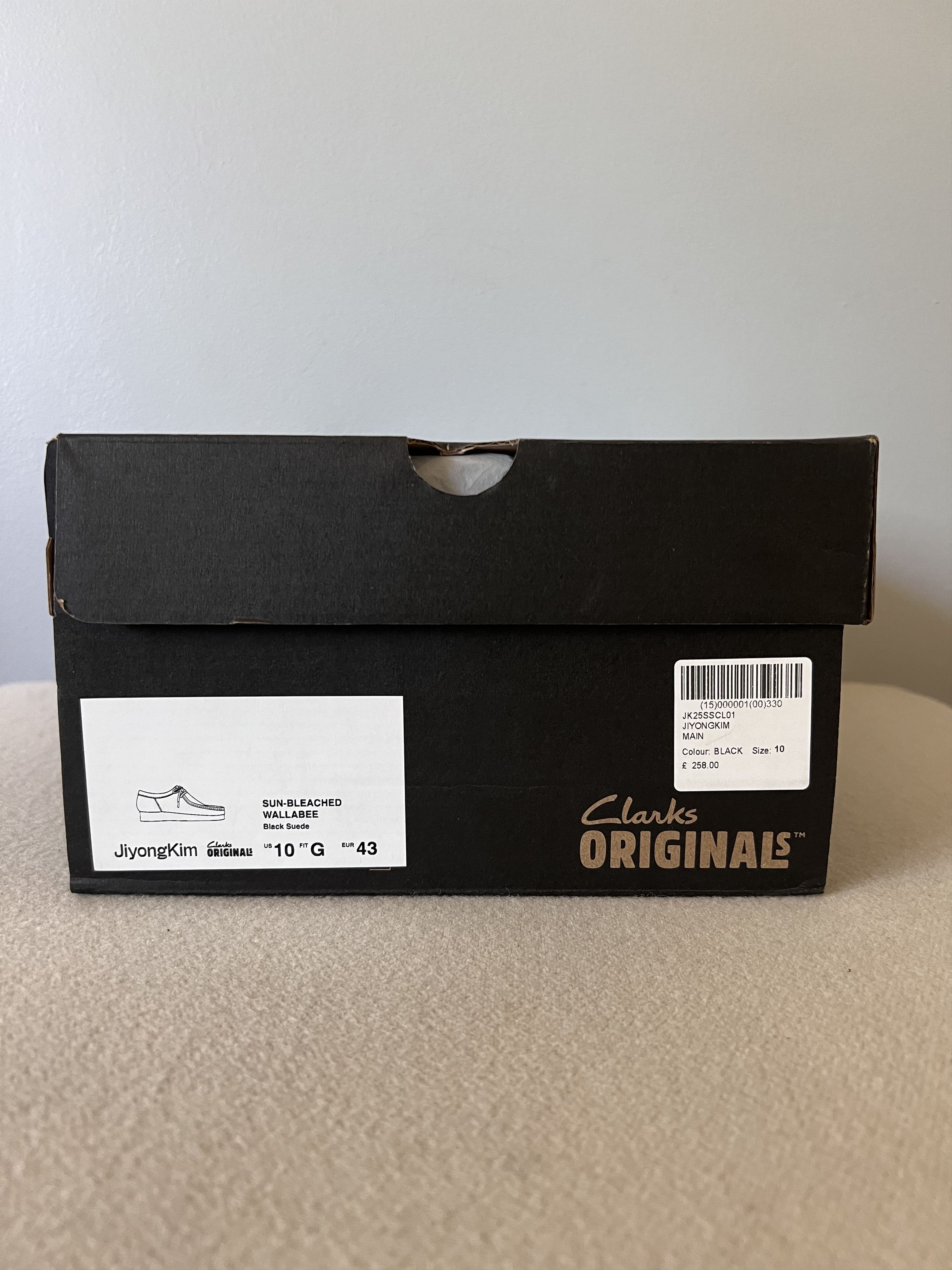 Clarks × JiyongKim JiyongKim Clarks Sun Bleached Wallabee in Black Suede Size US 10 / EU 43 - 8 Thumbnail