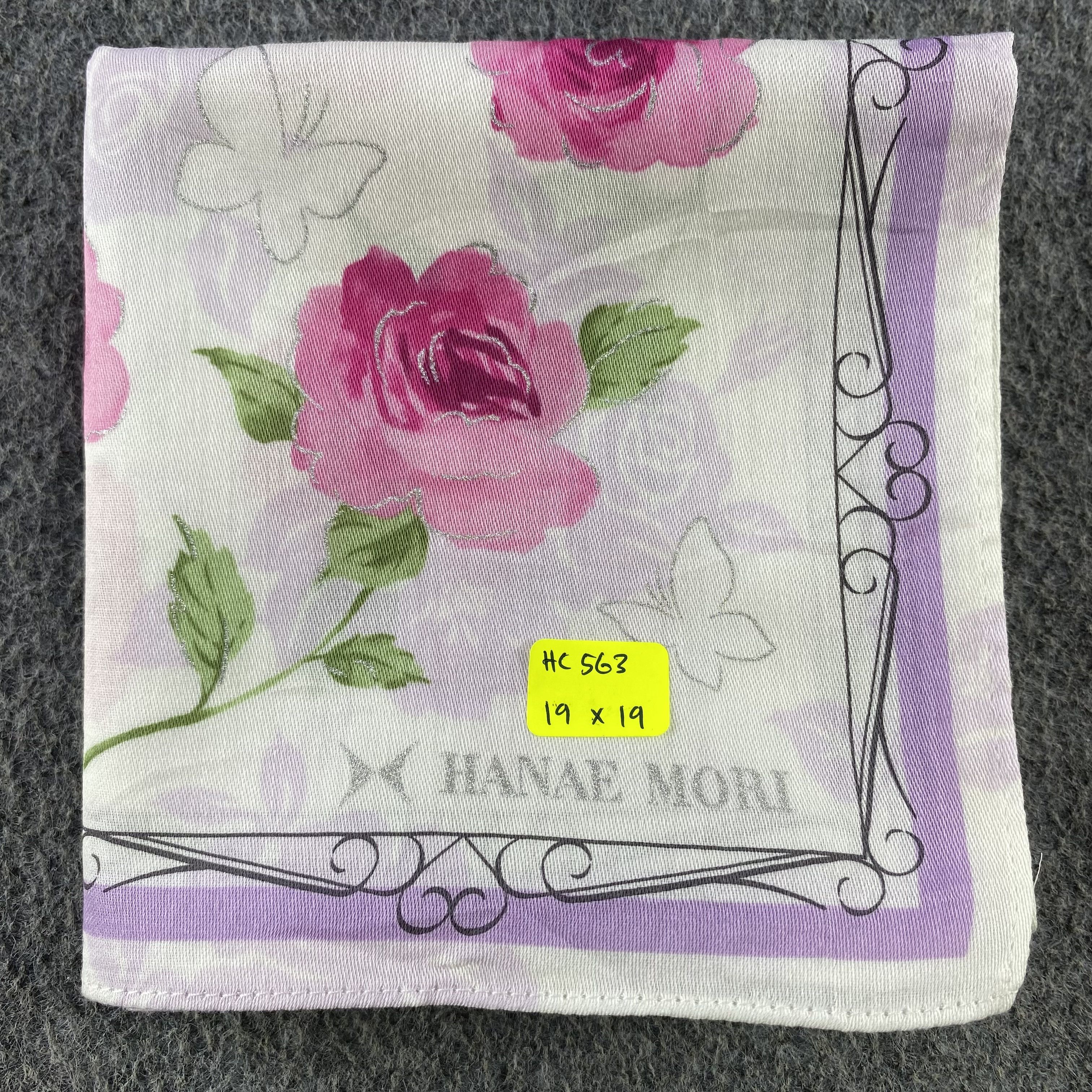 Hanae Mori Hanae Mori Handkerchief/Neckerchief/Bandana HC563 Size ONE SIZE - 5 Thumbnail