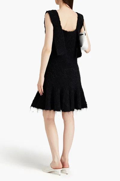 Jil Sander o1y0925 Sleeveless Mini Dress in Black Size XS / US 0-2 / IT 36-38 - 3 Thumbnail