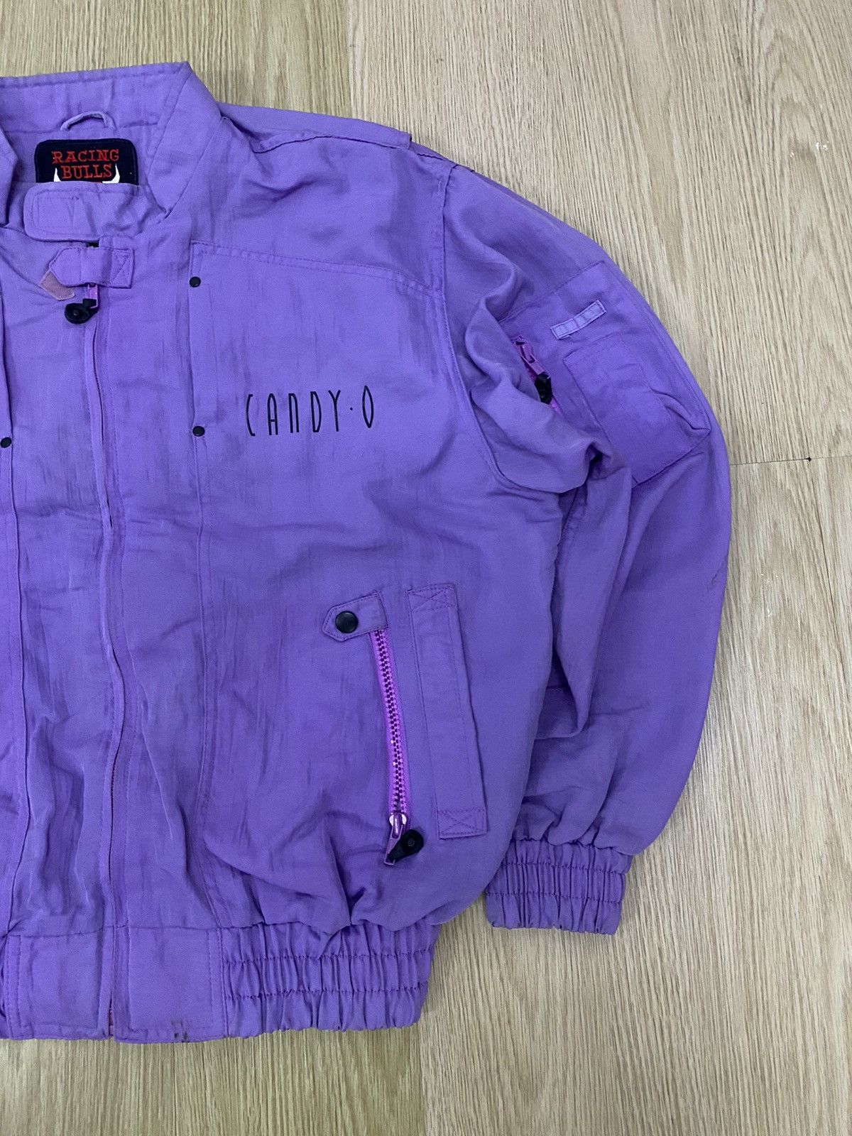 NBA × Vintage Racing bulls candy o jacket Size US L / EU 52-54 / 3 - 4 Thumbnail