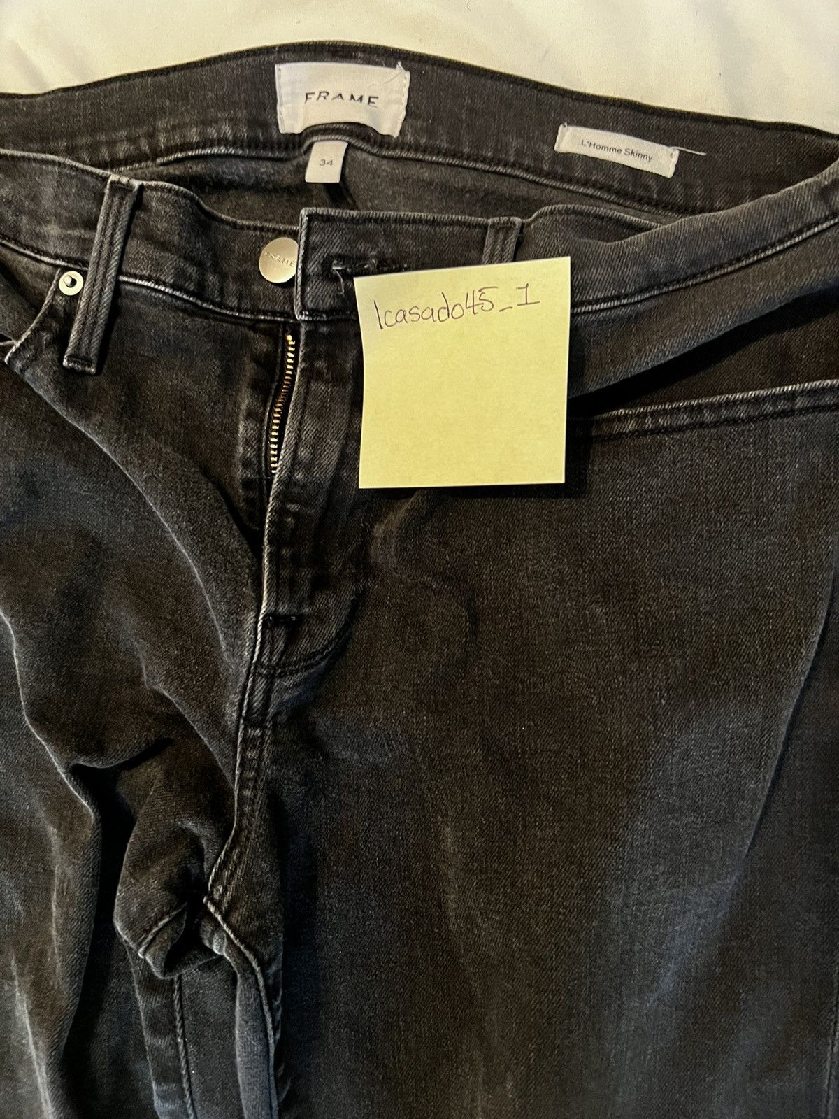 Frame Frame Jeans L’ Hoome Skinny Size US 34 / EU 50 - 2 Thumbnail