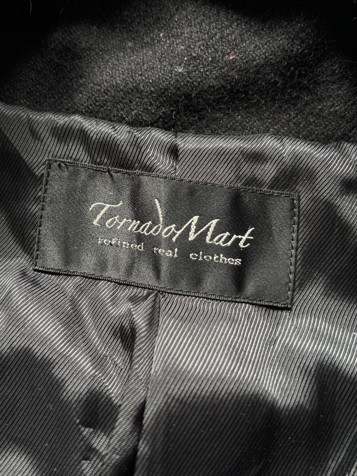 Tornado Mart Tornado Mart Apocalypse Gothic Wool Belted Trench Coat Size US S / EU 44-46 / 1 - 13 Thumbnail