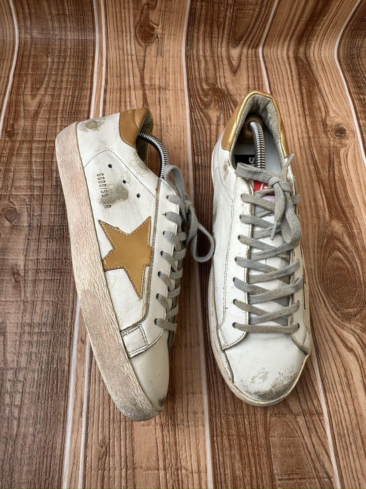 Golden Goose Golden Goose Superstar Gold Star Lowtop Sneakers Size US 8 / EU 41 - 13 Thumbnail