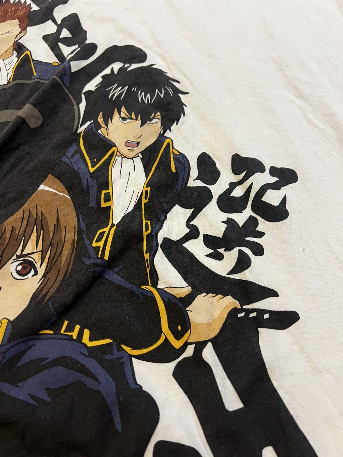 Uniqlo *RARE* UNIQLO UT XL(JPN) Gintama T-Shirt Shinsengumi White Size US XL / EU 56 / 4 - 4 Thumbnail