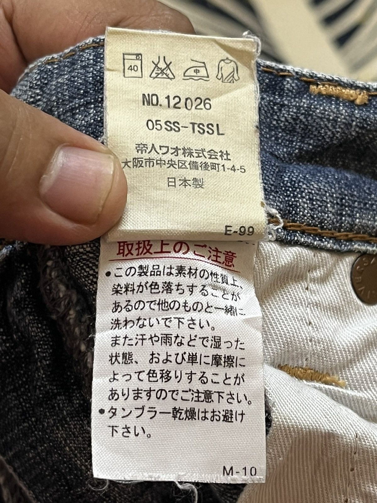 Japanese Brand Vintage Japanese Brand Faded Denim Size US 30 / EU 46 - 9 Thumbnail
