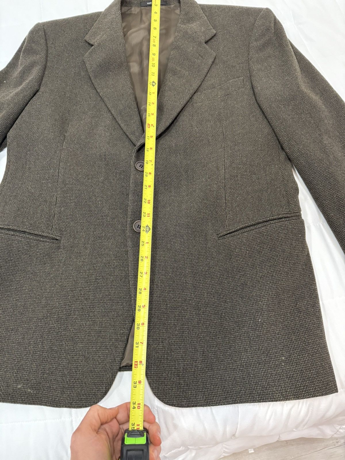Emporio Armani 1979 REAL VINTAGE Emporio Armani Sport Coat Jacket Blazer Size 34R - 2 Thumbnail