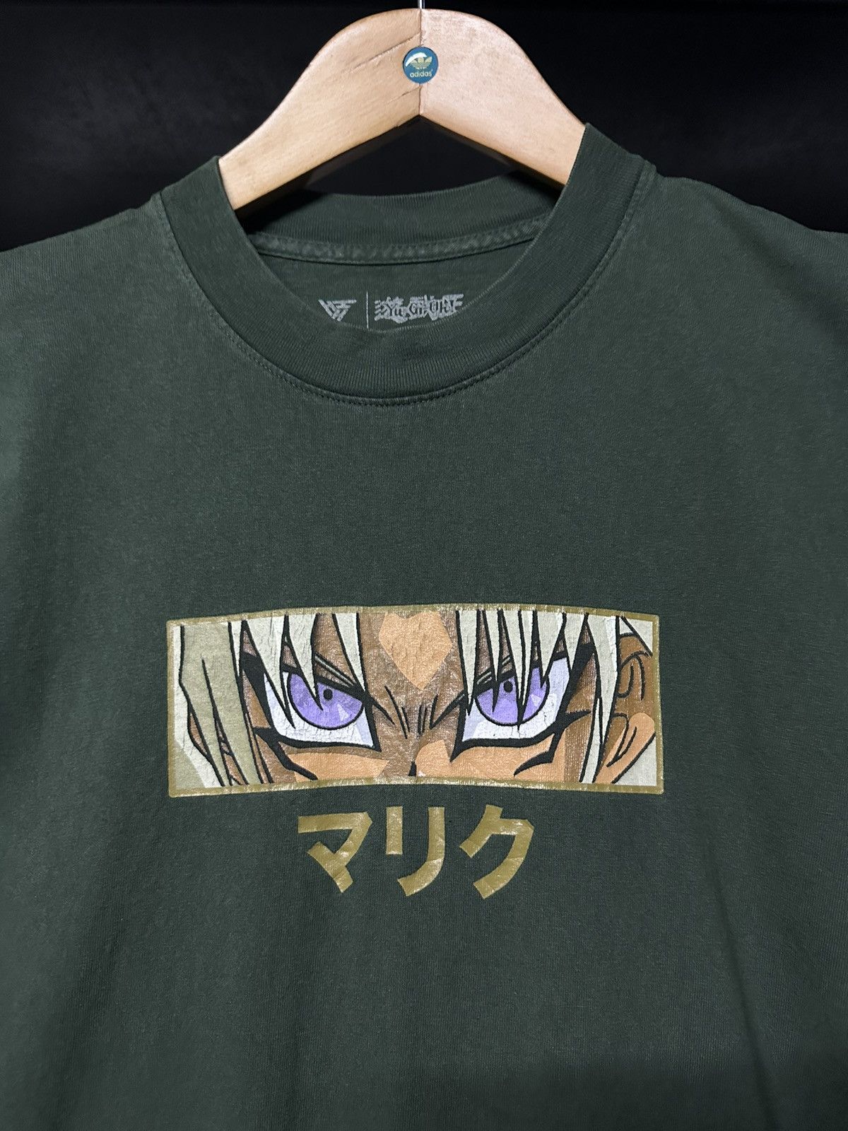 Anime × Hook-Ups × Vintage Rare Vintage Anime Japanese Yu Gi Oh Green Tee Size US L / EU 52-54 / 3 - 2 Thumbnail