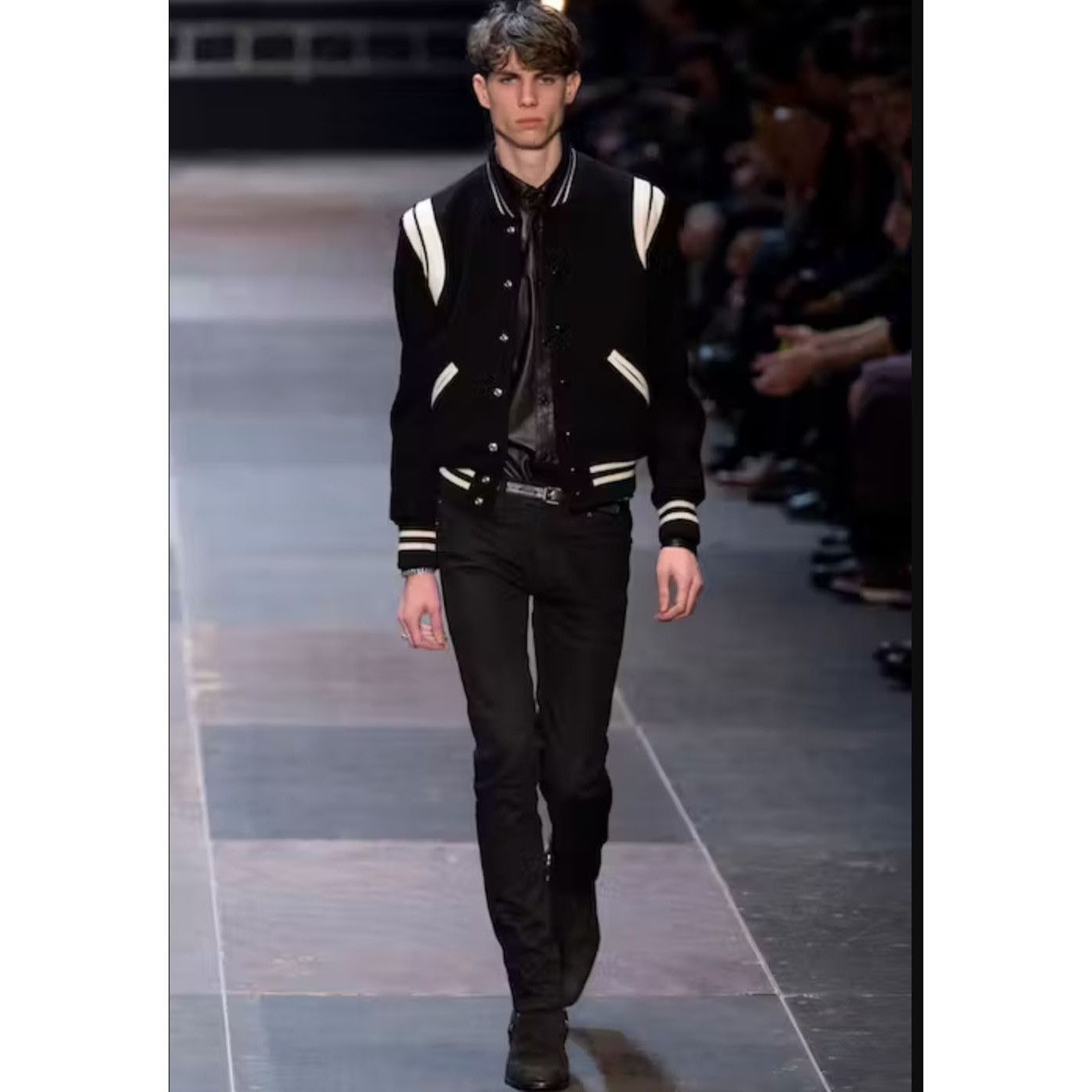 Saint Laurent Paris RARE OG FW 2013 Bomber Jacket Size US M / EU 48-50 / 2 - 2 Thumbnail