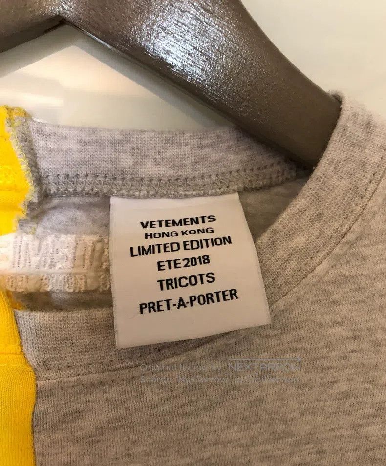 Vetements Vetements T-Shirt Size US XS / EU 42 / 0 - 3 Thumbnail