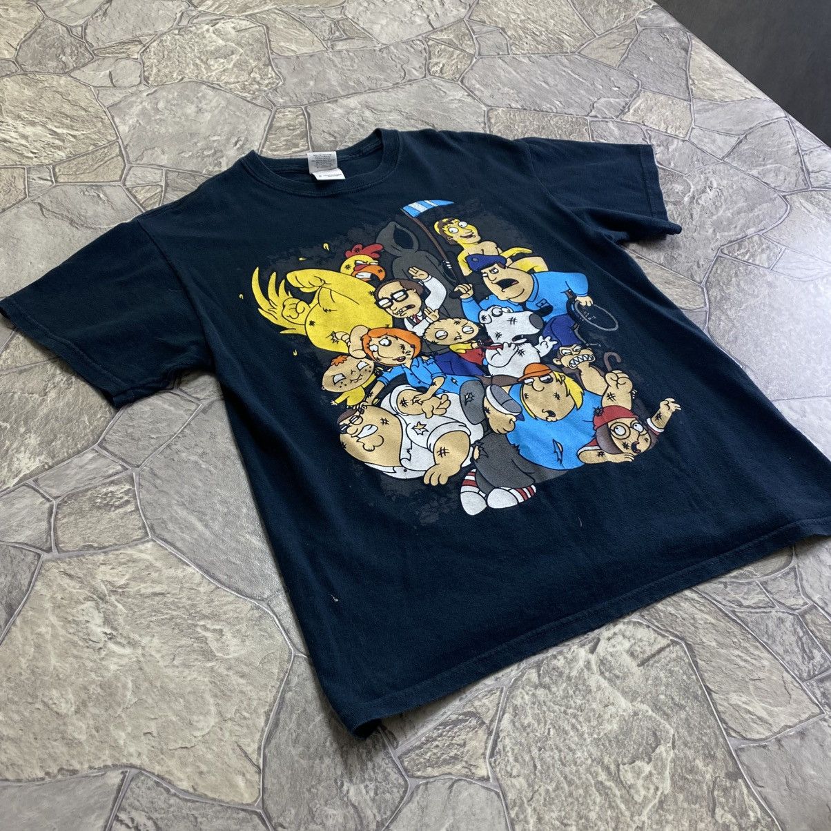 Other Family Guy Characters T Shirt Blue No Tag Big Logo Size US M / EU 48-50 / 2 - 3 Thumbnail