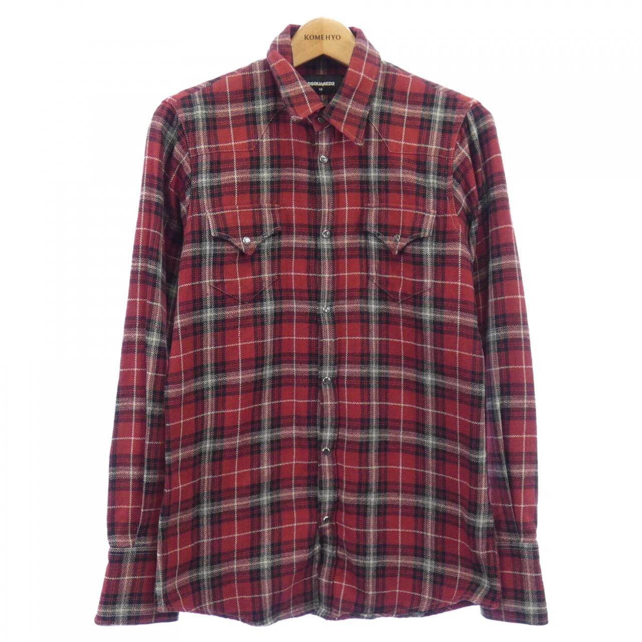 Other Other Dsquared2 Shirt Cotton Dress Shirt S74DL0347 DUTY FREE for USA Size ONE SIZE - 1 Thumbnail