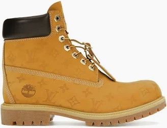 Louis Vuitton Timberland 6" Ankle Boot Wheat Monogram Size US 12 / EU 45 - 1 Thumbnail
