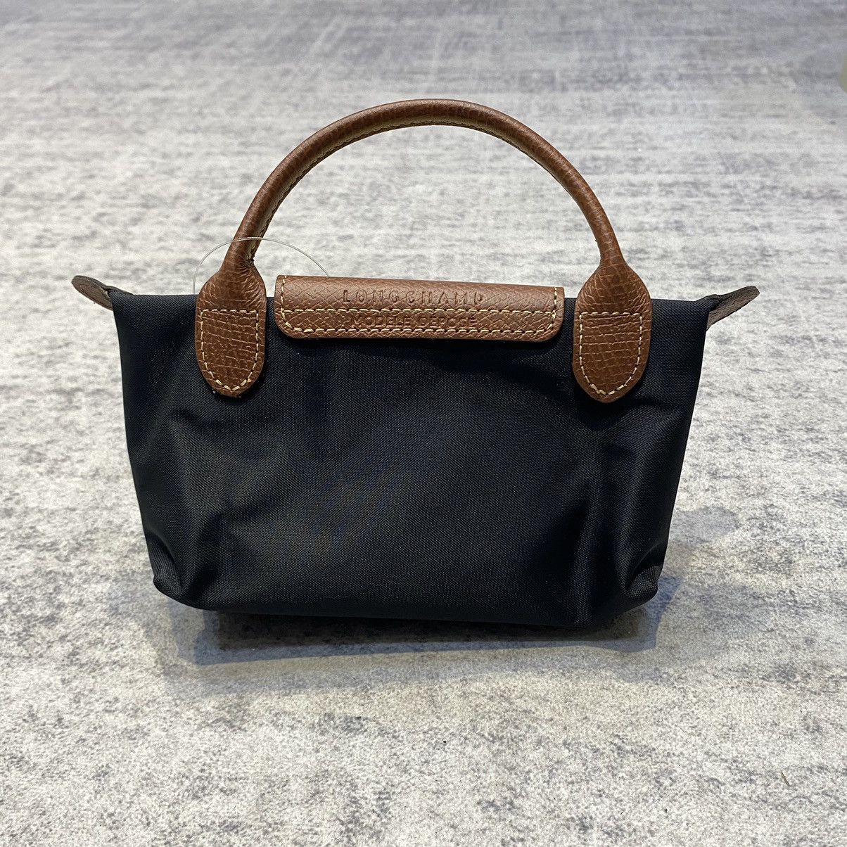 Longchamp LONGCHAMP Le Pliage Pouch Bag Brown Size ONE SIZE - 2 Thumbnail