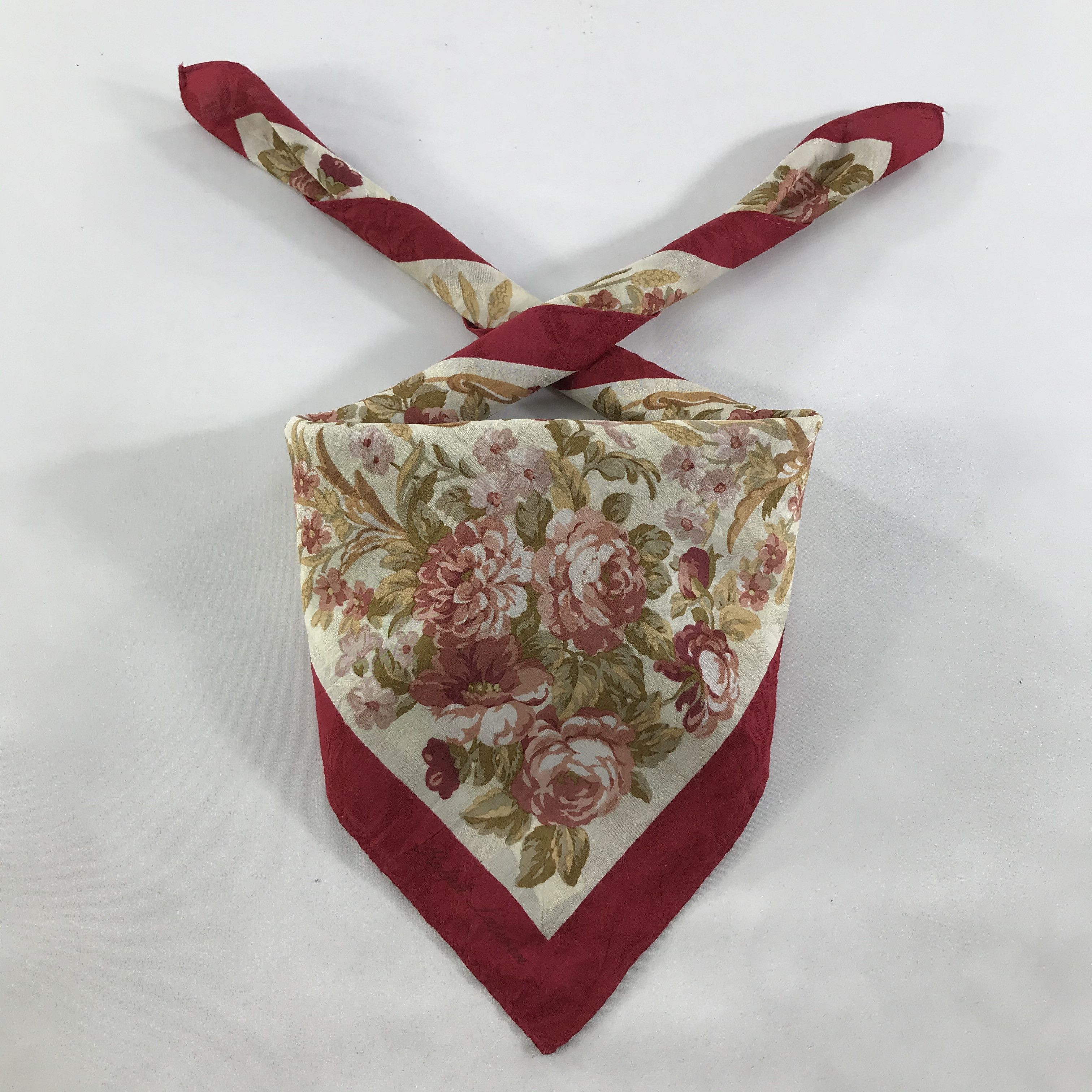 Ralph Lauren × Vintage Ralph Lauren Bandana / Handkerchief / Neckerchief - S1438 Size ONE SIZE - 3 Thumbnail