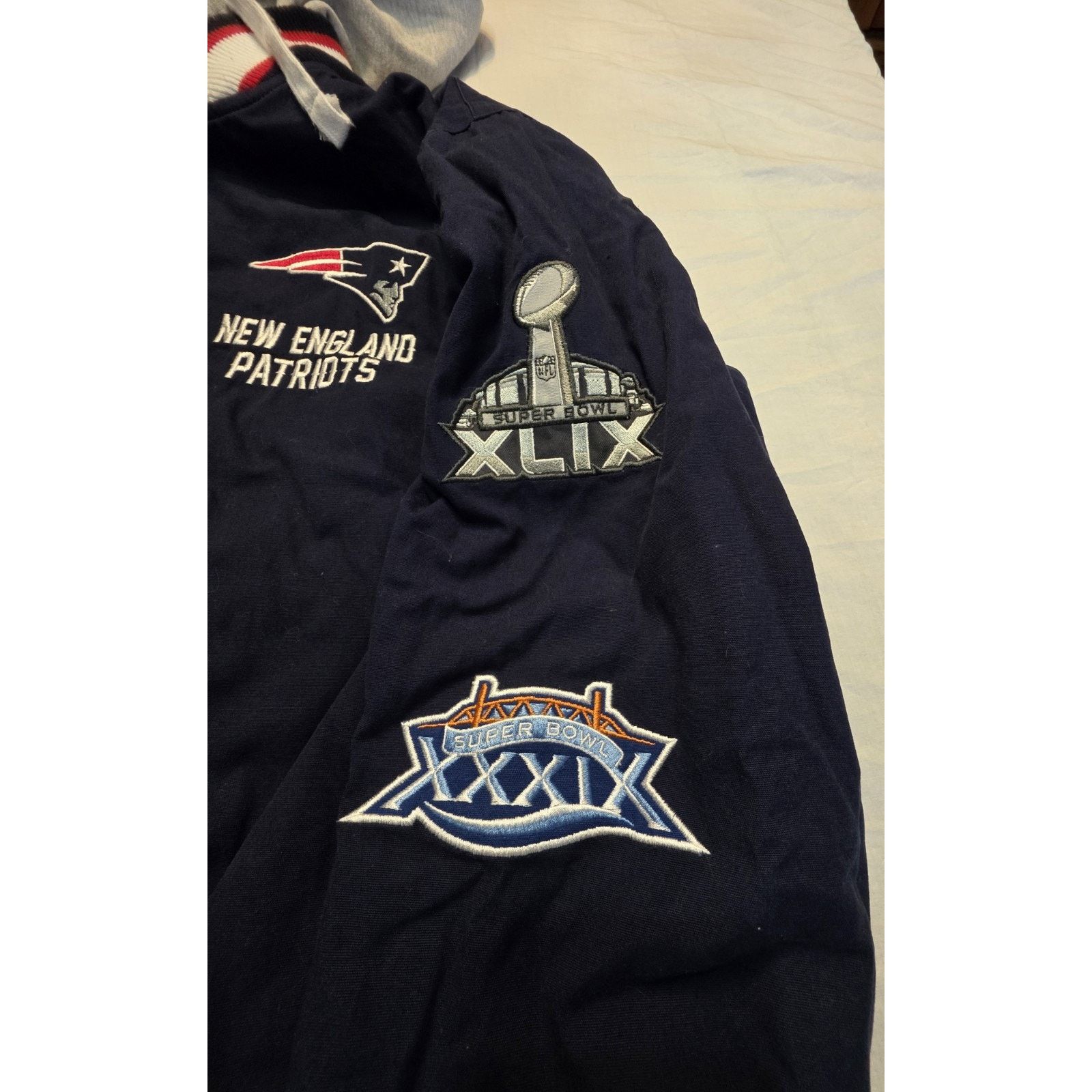 NFL New England Patriots NFL Men's Size Xl Superbowl Champions Size US XL / EU 56 / 4 - 5 Thumbnail