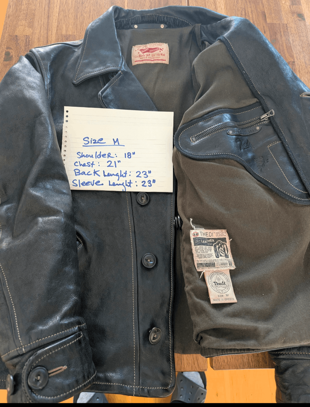 Other Thedi Leathers jacket Size US M / EU 48-50 / 2 - 2 Thumbnail