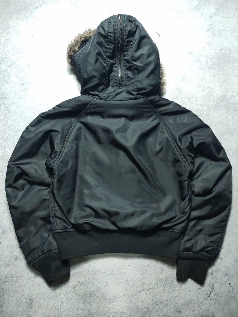 Diesel Japanese bomber fur retro punk jacket Size US M / EU 48-50 / 2 - 3 Thumbnail