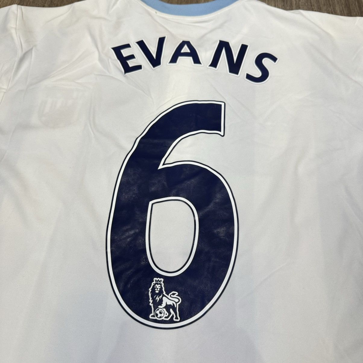 Adidas west bromwich 16/17 home shirt #6 Evans (bnwt) Size US XL / EU 56 / 4 - 4 Thumbnail