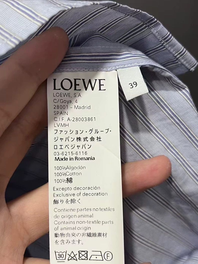 Loewe LOEWE size39 Blue three-dimensional tasselled striped long Size M / US 6-8 / IT 42-44 - 4 Thumbnail