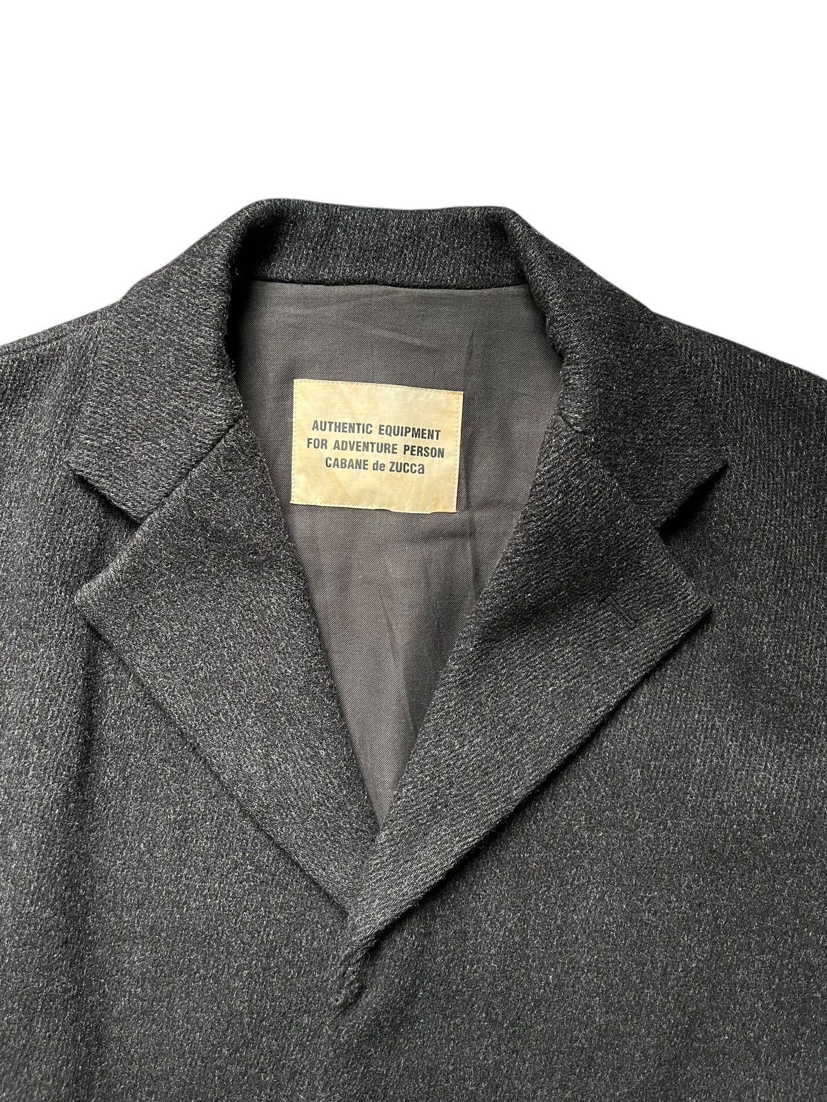 CABANE de ZUCCa Vintage Cabane de Zucca wool long jacket Size US M / EU 48-50 / 2 - 4 Thumbnail