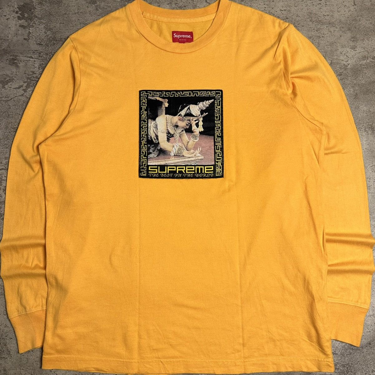 Supreme Supreme Best In The World Long Sleeve Size US S / EU 44-46 / 1 - 3 Thumbnail