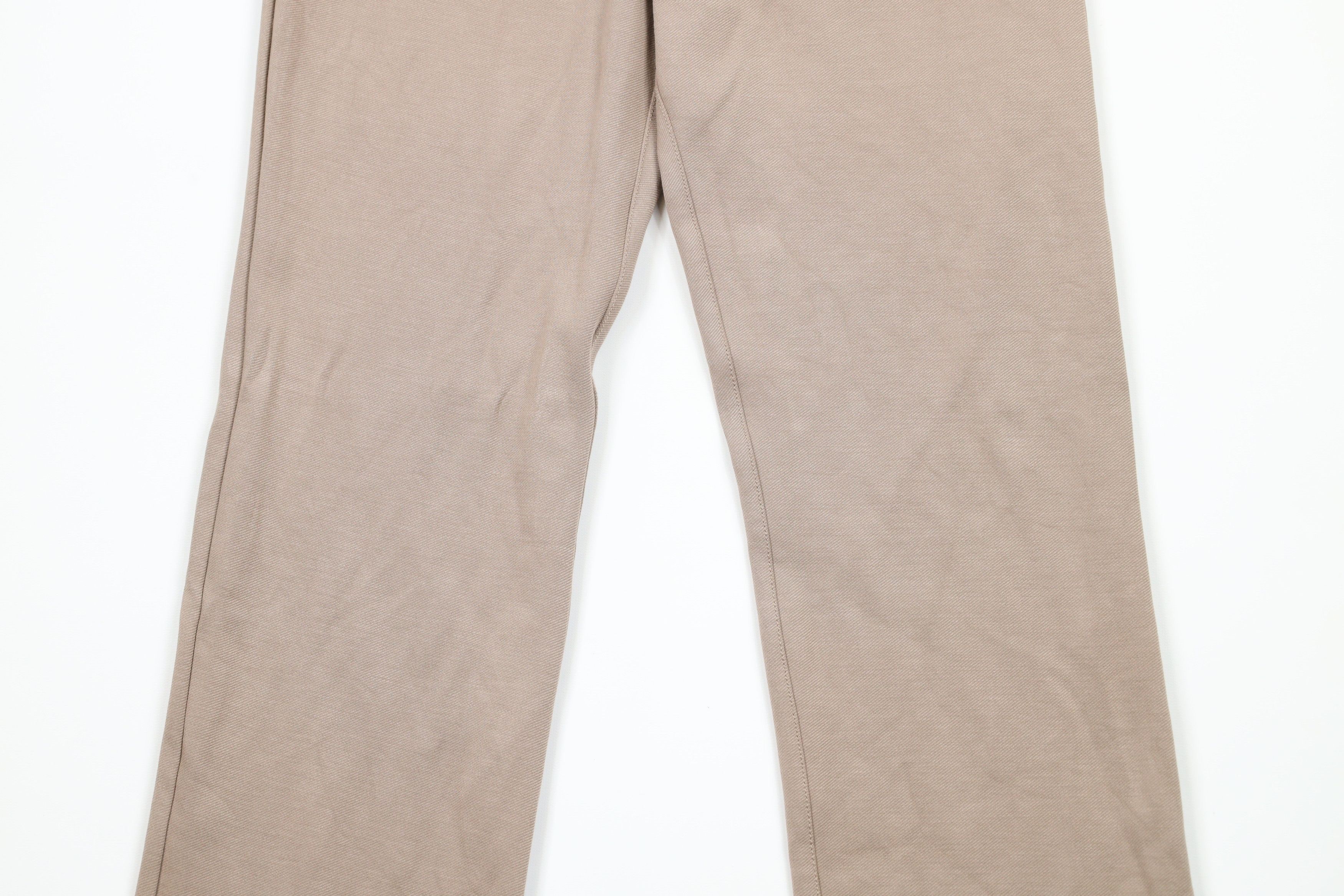 Betabrand × Vintage Betabrand Knit Classic Yoga Dress Pants Chinos Beige Tan Size 31" - 3 Thumbnail
