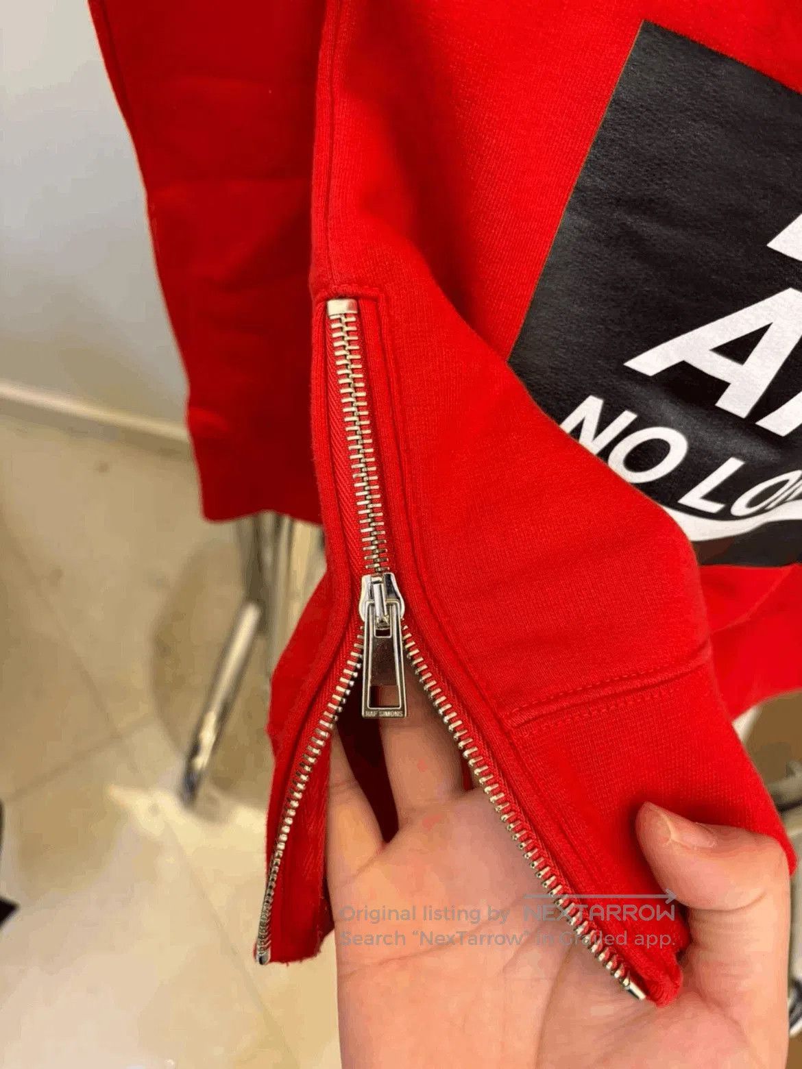 Raf Simons Raf Simons Side Zipper Sweatshirt. Size US L / EU 52-54 / 3 - 5 Thumbnail