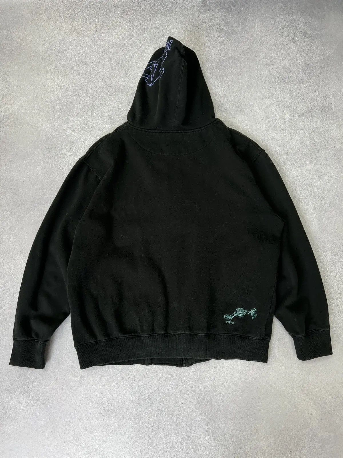 Japanese Brand × Vintage Vintage Japanese Style Archival Streetwear hoodie Size US L / EU 52-54 / 3 - 13 Thumbnail
