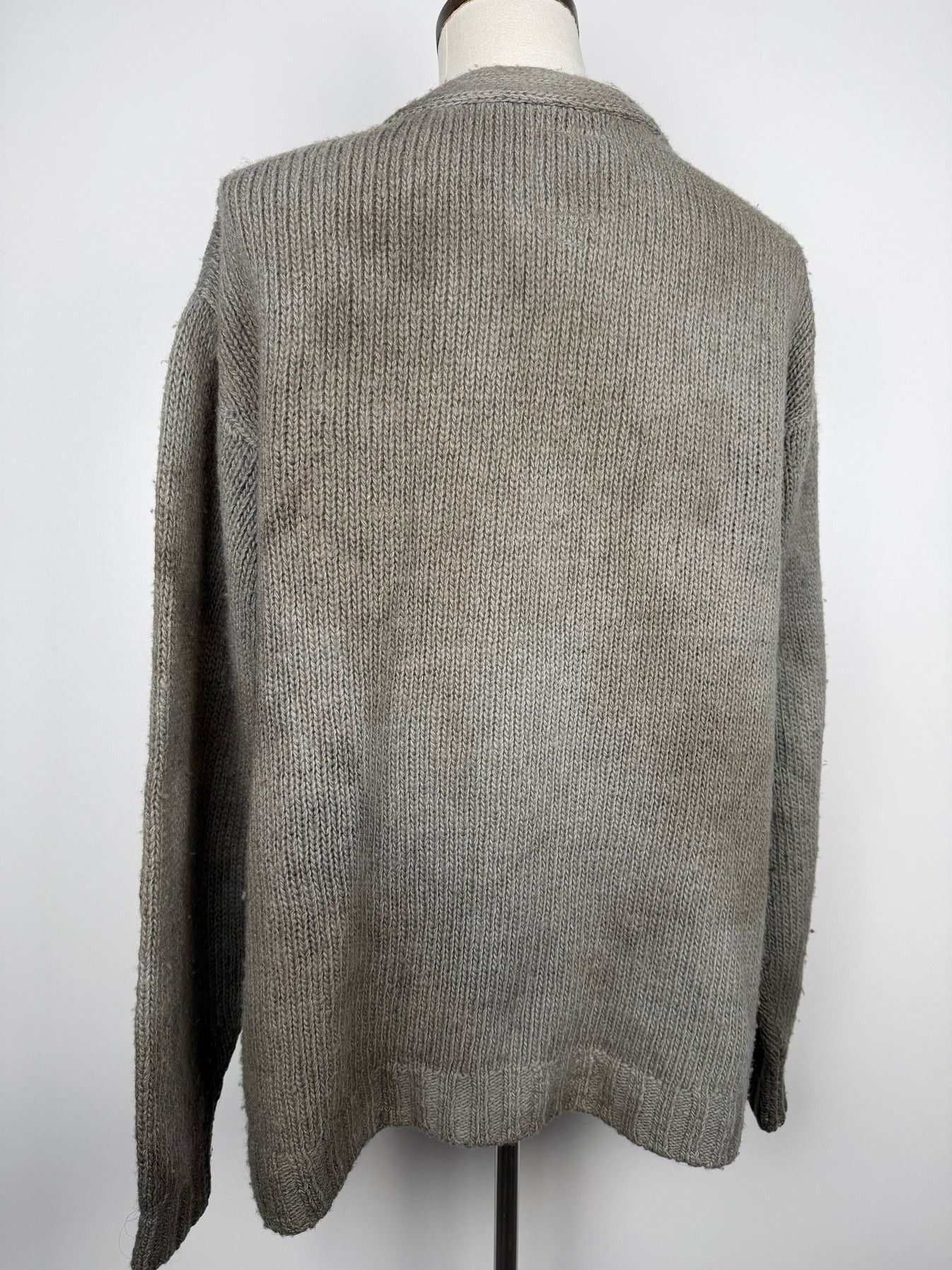 Visvim FW18 Selmer Long Cardigan (Uneven Dye) Size US XL / EU 56 / 4 - 8 Thumbnail