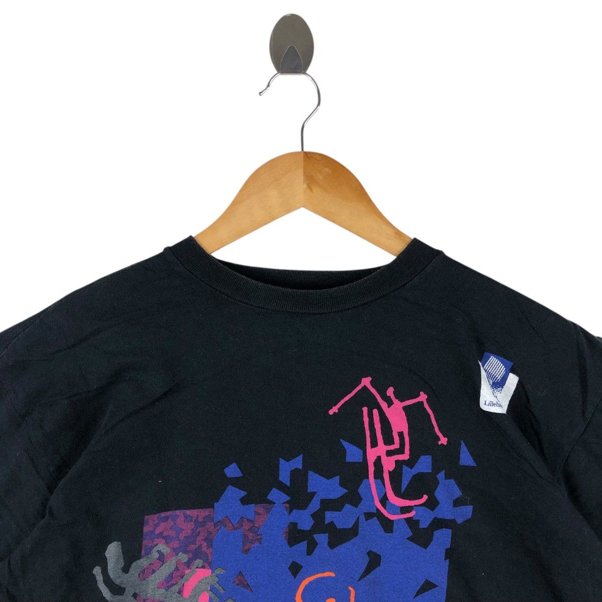 USA Olympics Vintage 1994 Lillehammer Winter Olympics Tee Size US M / EU 48-50 / 2 - 2 Thumbnail