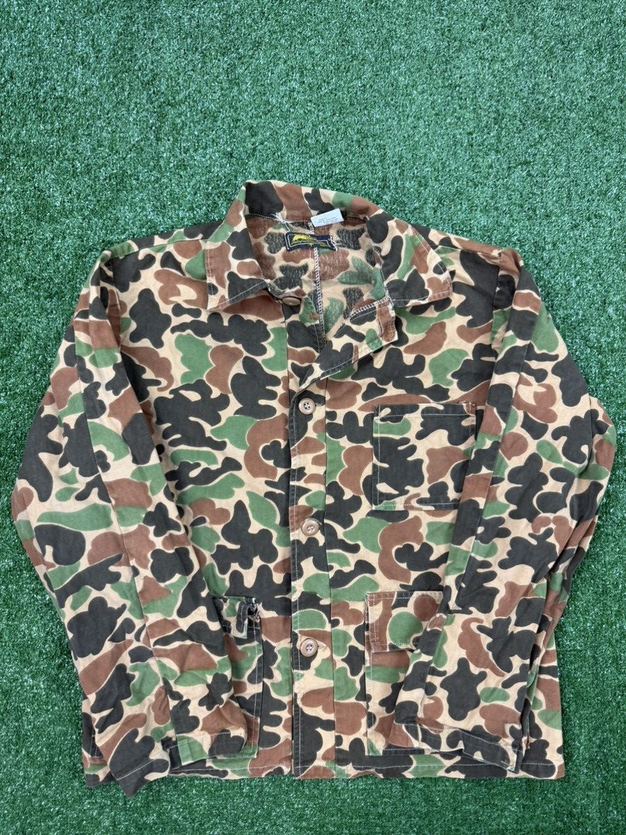 Vintage Vintage 1970s K-mart Camo cargo button up bubble camo size s Size US S / EU 44-46 / 1 - 1 Thumbnail