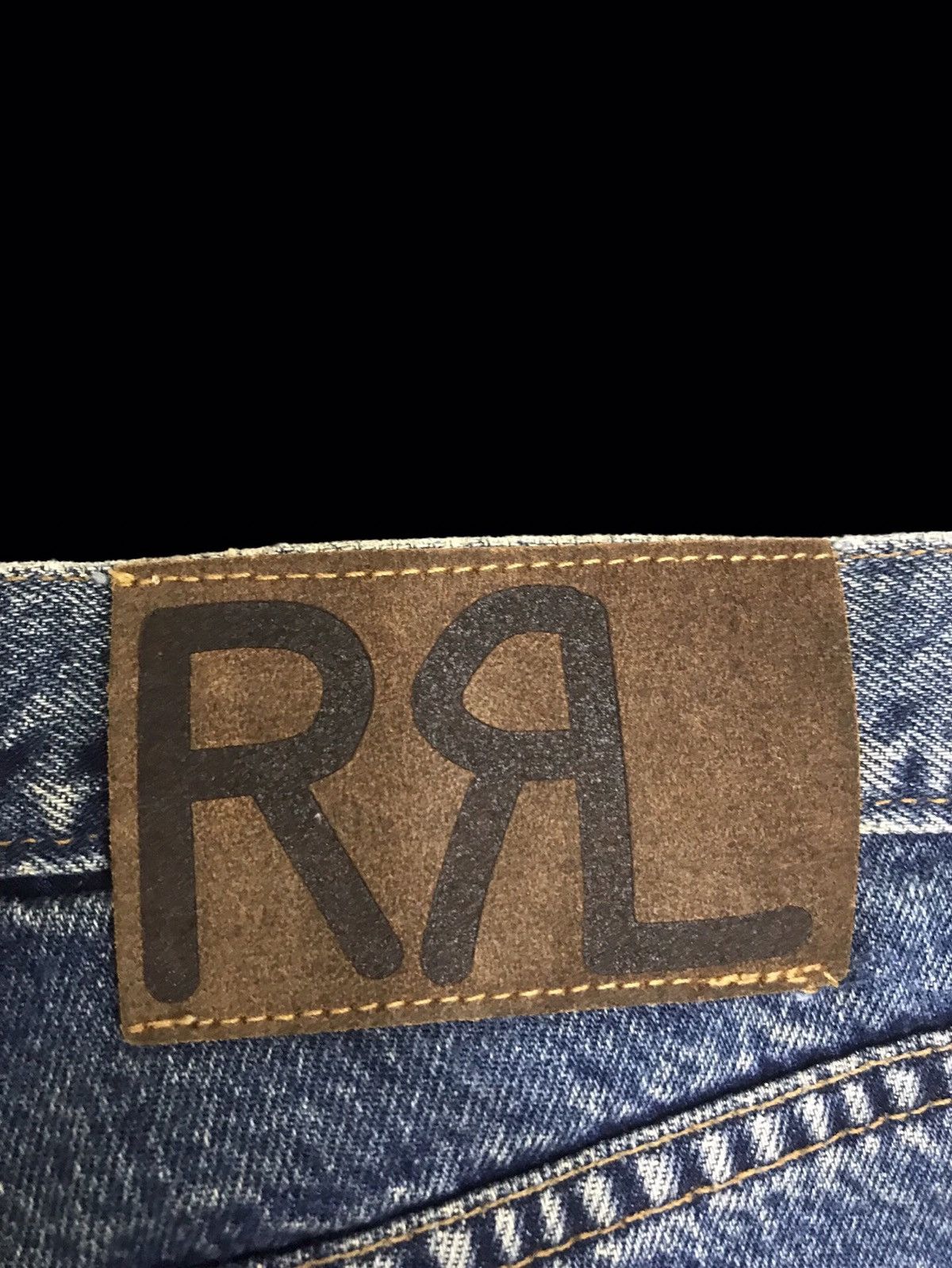 RRL Ralph Lauren 🔥RRL BLUE WASH MID RISE SLIM DENIM F116 Size US 27 - 11 Thumbnail