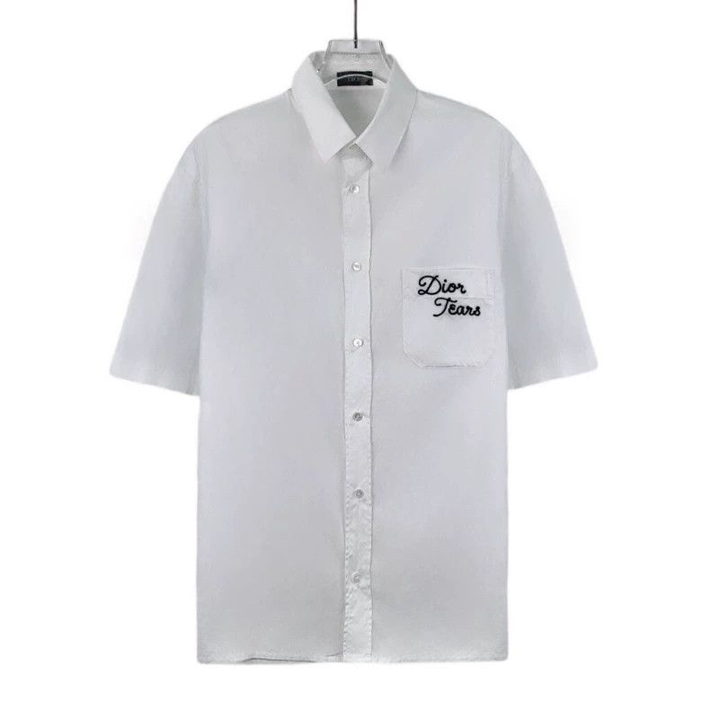 Dior Dior 23 styles of white pocket letter embroidery cotton la Size XS / US 0-2 / IT 36-38 - 1 Thumbnail