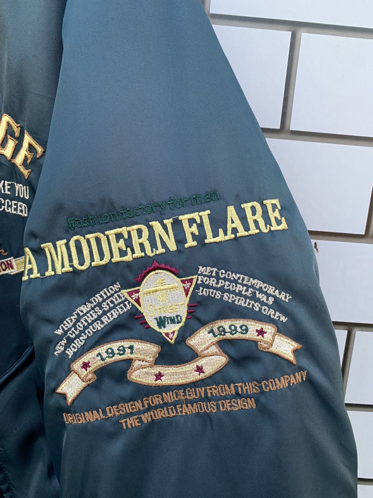 Vintage Vintage Air Force MA-1 Bomber Jacket Size US M / EU 48-50 / 2 - 5 Thumbnail