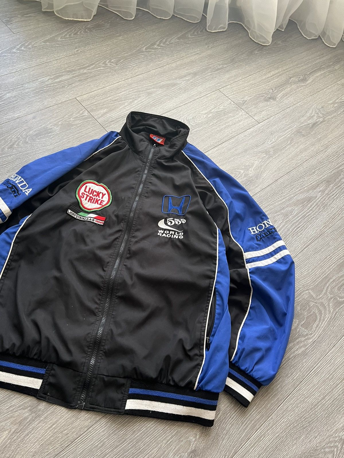 Honda Vintage Honda Lucky Strike Racing Jacket Size US XL / EU 56 / 4 - 10 Thumbnail