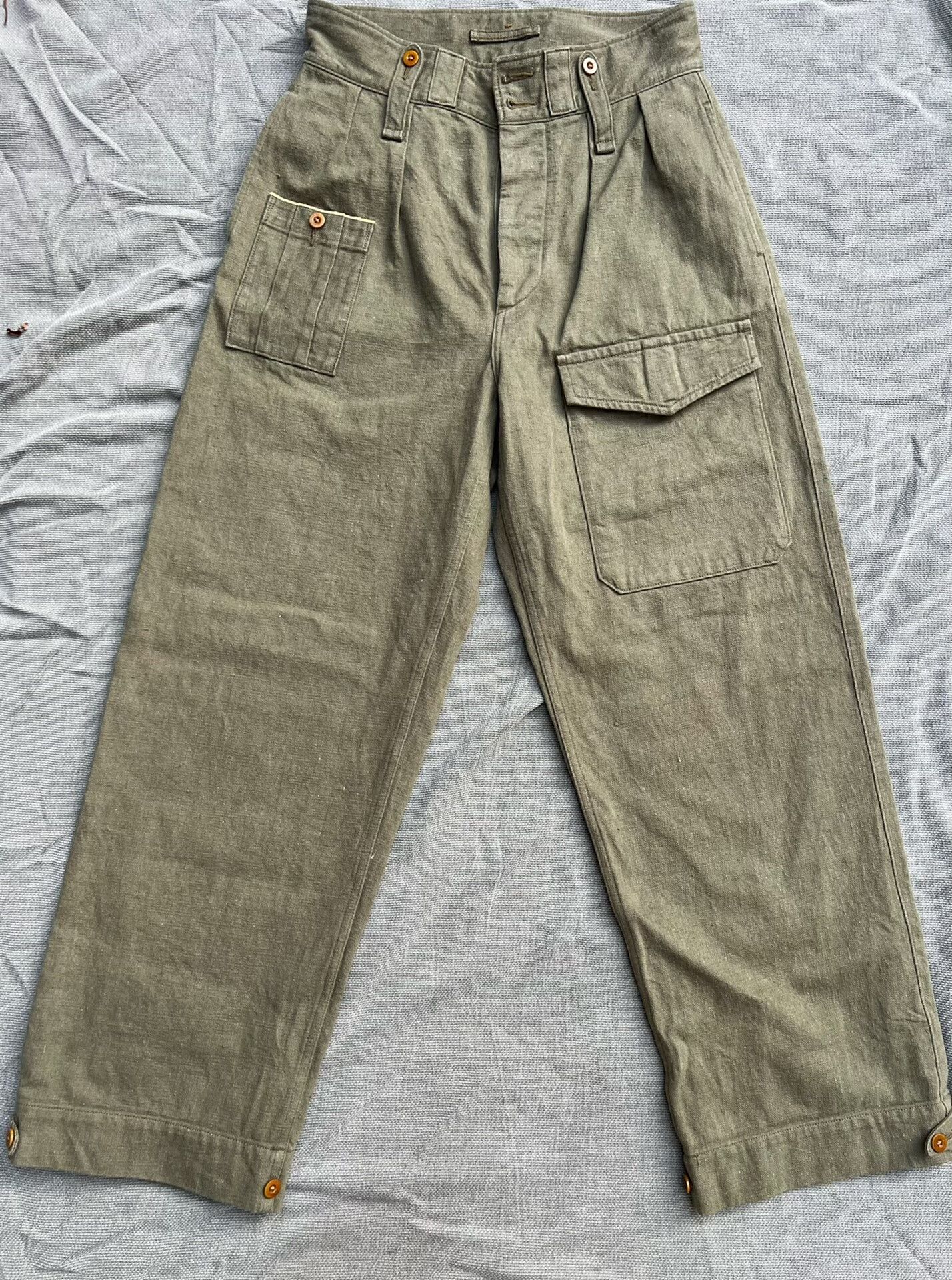 Nigel Cabourn Nigel Cabourn Classic Military Pants Size US 32 / EU 48 - 1 Thumbnail