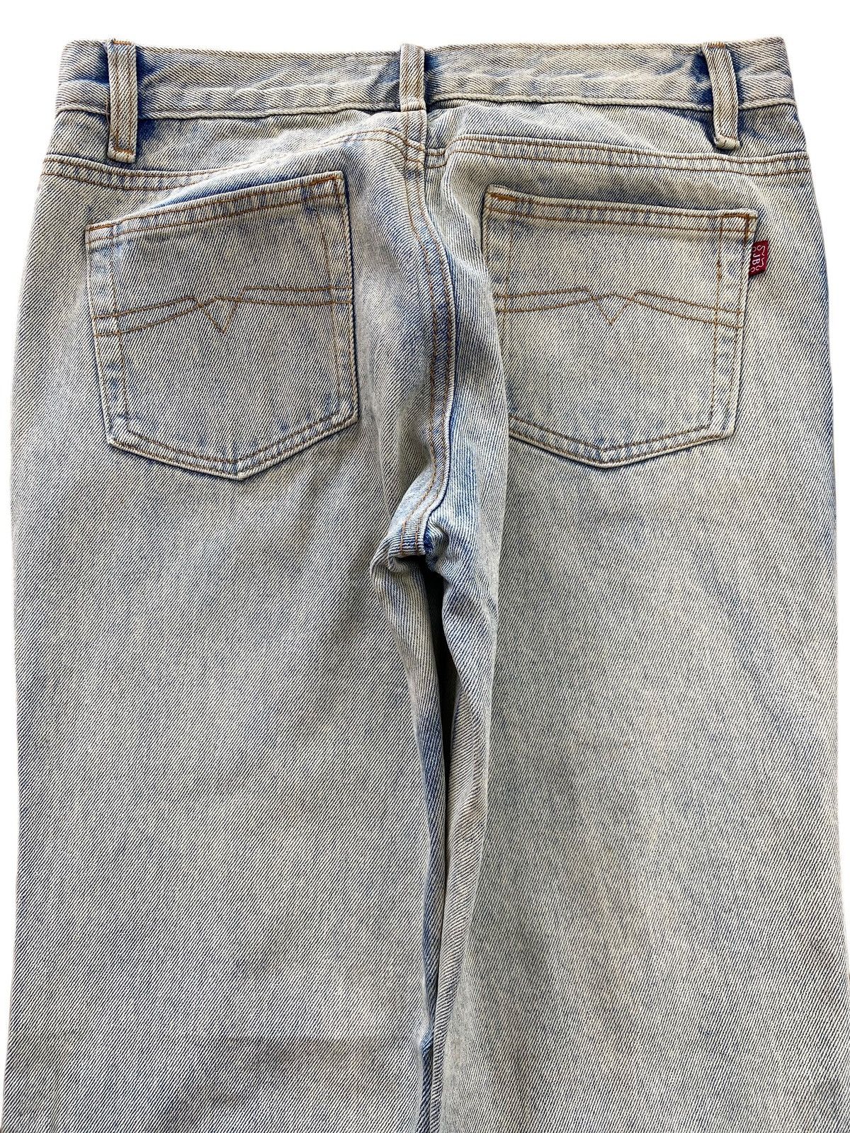 Japanese Brand JB Brenda Acid Wash Distressed Style Boot Cut Jeans Size US 28 / EU 44 - 4 Thumbnail