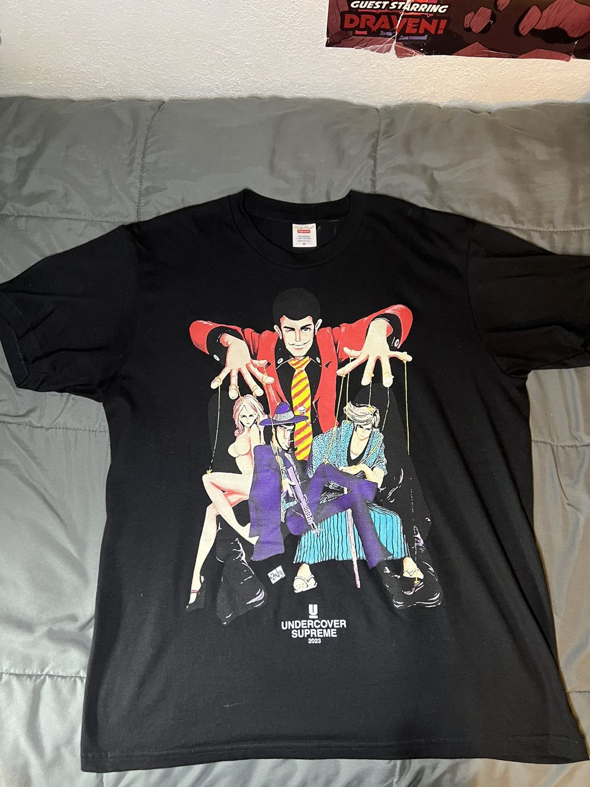 Supreme × Undercover Supreme x Undercover ss23 Lupin Tee Black 